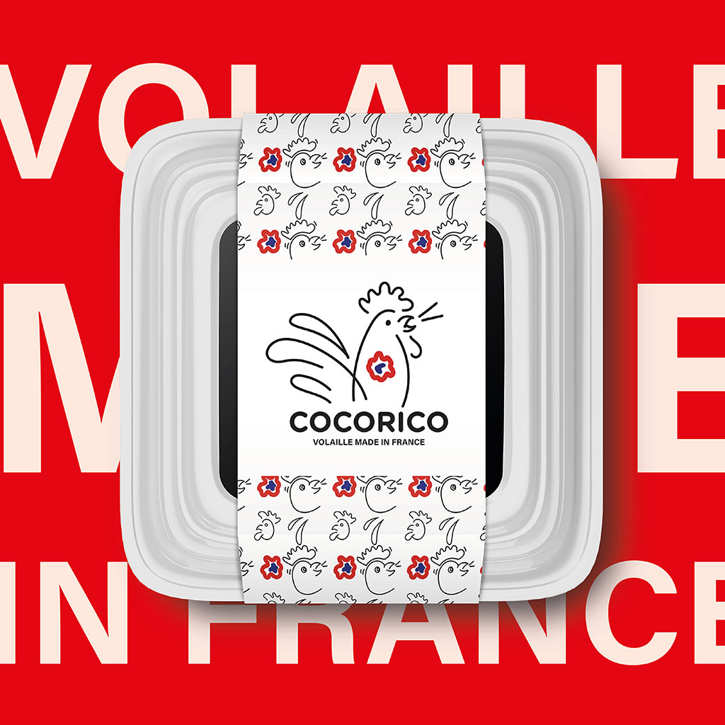 Naïsa Design, graphiste freelance - Création de logo et de packaging pour le restaurant Cocorico, spécialiste de la restauration rapide de poulet frit 100% français. Donnez à votre marque une identité visuelle distinctive et accrocheuse avec un service de design créatif. Le packaging constitue également un vecteur d'image essentiel auprès de votre clientèle et de vos concurrents.